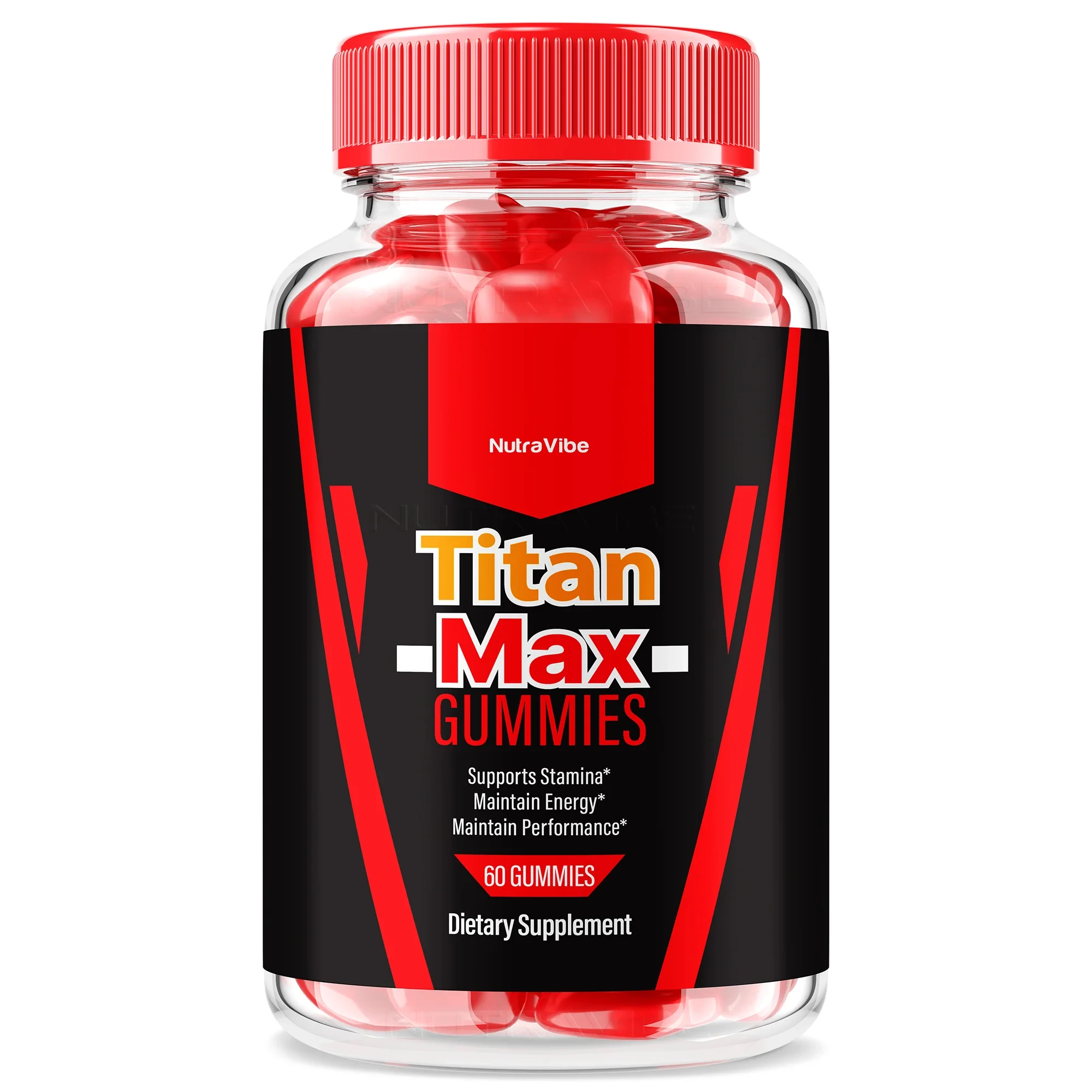 Titan Max Gummies  Supplement Bottle